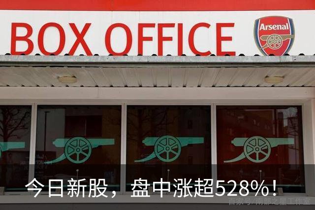 今日新股，盘中涨超528%！
